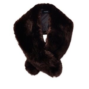 Babaton Brown Faux Scarf